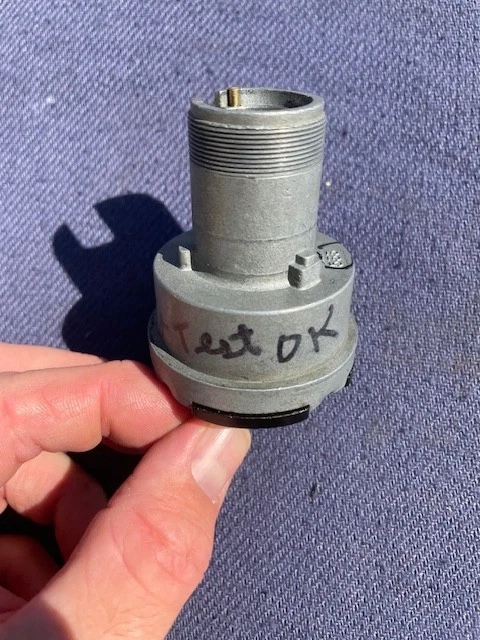 Pontiac Chieftain Star Chief 1957 1958 XLNT interruptor de encendido usado #1116533 ¡Funciona! Foto 4 de 4