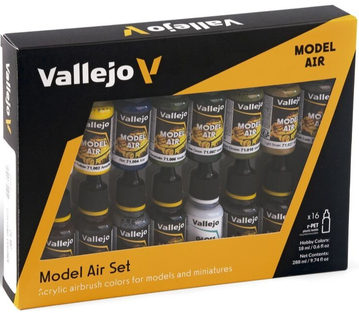 Vallejo 071192 Farb-Set, Gebäudefarben, 16 X 17 Ml - Bild 2