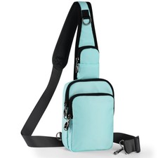 Sling Bag, Crossbody Bag with Zipper Lock, RFID Water Resistant for Women a...