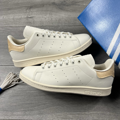 Adidas Stan Smith Lux Leather ‘Wonder White Beige’ Size UK EU 38  UK