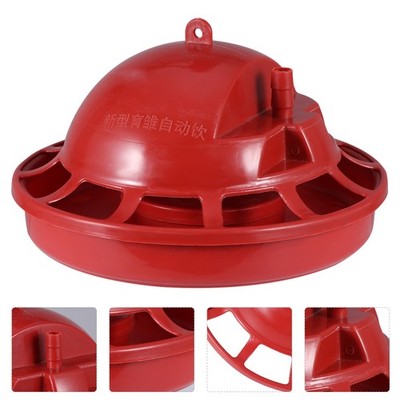 2PCS Chicken Waterer Chick Feeder Water Drinker Small Duck Drinker