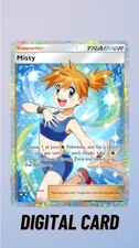Misty Full Art Genetic Apex Pokemon TCG Pocket Trade 2 Star ⭐⭐ (English)