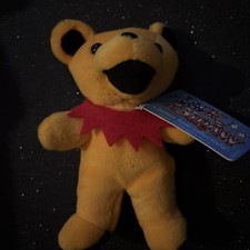 Grateful Dead Beanie Bear Jack Straw Stuffed Plush Doll Liquid Blue Vintage