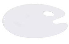 Oval Acrylic Paint Palette New