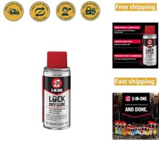 2.5 OZ Quick-Drying Lock Lube - Effortless Lubrication  Corrosion Protection
