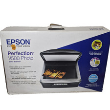 Epson Perfection V500 Photo Color Scanner New...