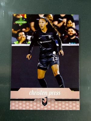#ad #ad Christen Press Angel City FC #71 2025 Parkside Vol 2 NWSL Card Retrospect $1.99