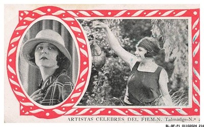 BL-BFP1-0109-CHROMOS - Schokolade Amatller - Norma Talmadge
