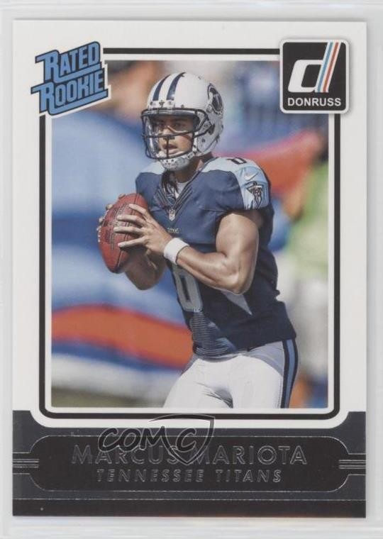2015 Panini Donruss Rated Rookie Marcus Mariota #202 1fn9
