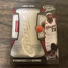 2009-10 Certified LeBron James Fabric of the Game Jersey Cavaliers /25