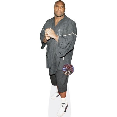 Bob Sapp (schwarzes Outfit) Minigröße Cutout