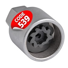 SW-Stahl 02383L-19 Felgenschloss Adapter Code 539 Radsicherung Schlüssel für VW