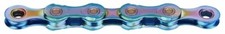 KMC X11 Waxed 11 Speed Chain, Aurora Blue, 118 Link