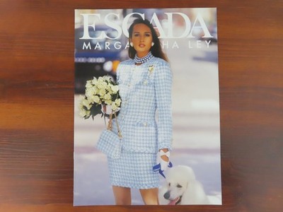 Esacada Spring/Summer Early 1990s Lookbook Gail Elliot Yasmeen Ghauri