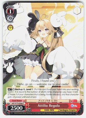 Attilio Regolo AZL/S119-E089 C C Azur Lane Vol. 2 Weiss Schwarz NM/M