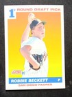 Photo of 1991 Score #673 Robbie Beckett RC San Diego Padres Baseball Card