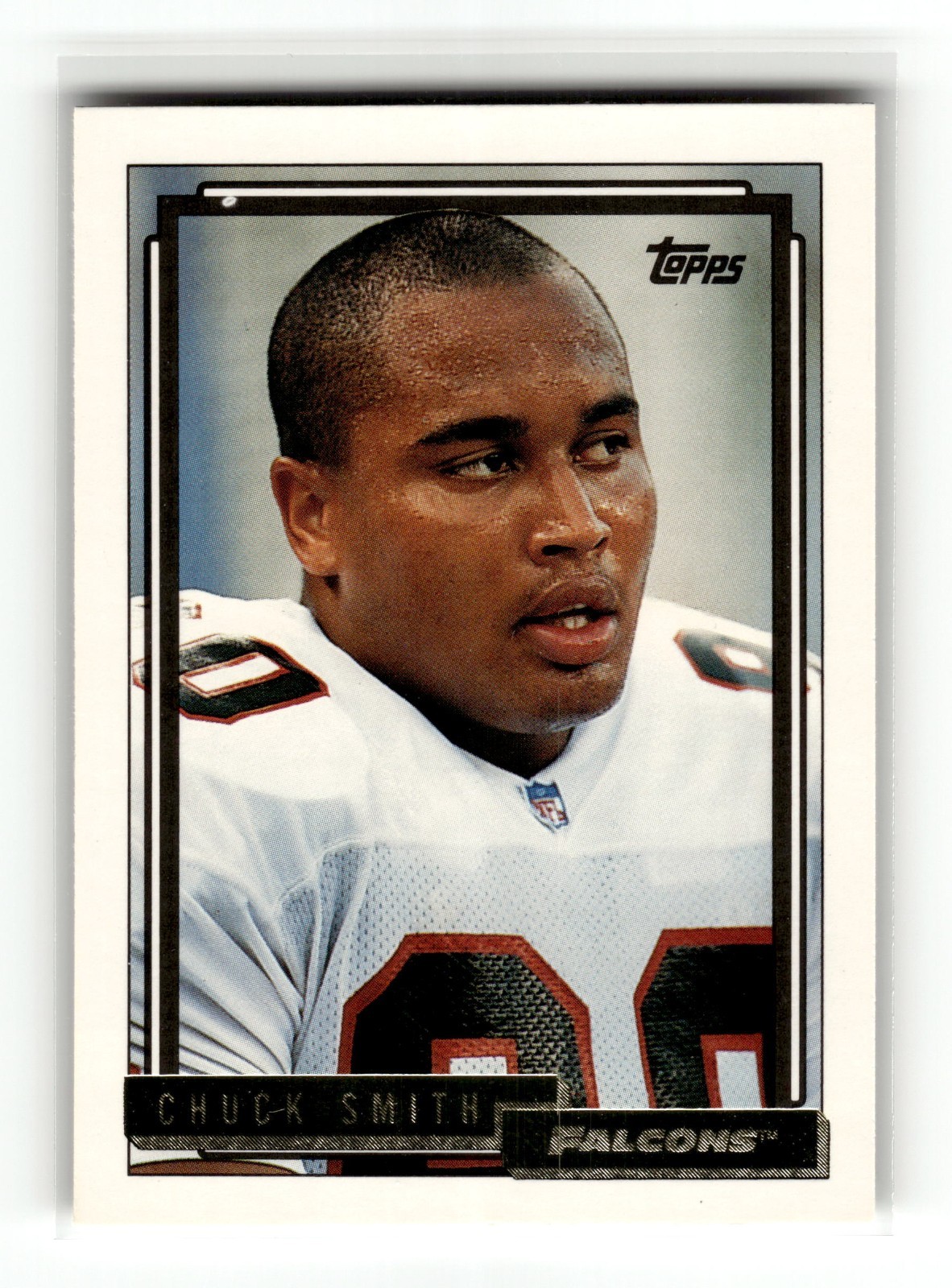 Chuck Smith 1992 Topps GOLD #667 Rookie Atlanta Falcons RC