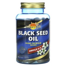 2 X Nature's Life, Black Seed Oil, 1000 mg, 90 Softgels-Worldwide
