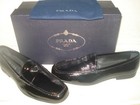 100% AUTHENTIC NEW MEN PRADA BLACK GLOSSY MOCASSINI PENNY LOAFERS UK 10/US 11 — photo 8