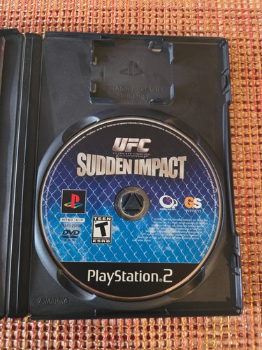 UFC: Sudden Impact PS2 (PlayStation 2, 2004) Complete With Manual - Picture 6 of 7