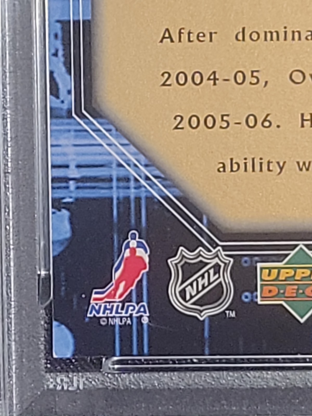 2005 Upper Deck Alexander Ovechkin Power Play RC PSA 8 #143 Pop 221, w/ 776 ⬆️ view 12