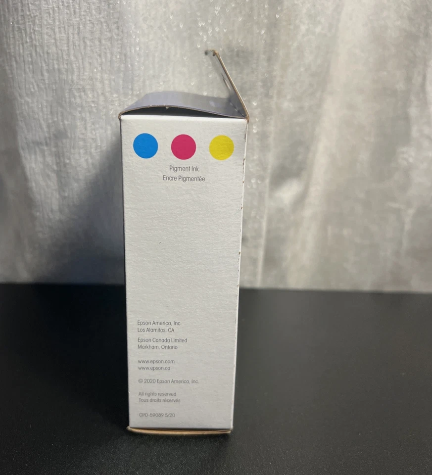 Epson 822 Standard Capacity Cyan Magenta Yellow Jaune Cartridge Combo Pack 1/26 - Image 3 of 3