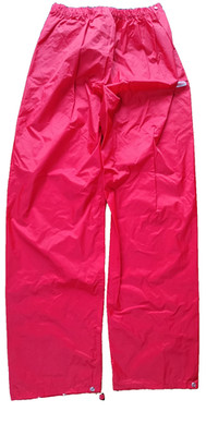 JEANTEX Sportswear Regenhose rot 40% Polyamid 60% PVC Größe 46/48 - wie neu