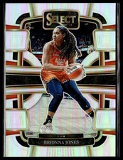 2024 Panini Select WNBA 88 Brionna Jones Connecticut Sun Silver Prizm