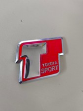 Produktbild - Toyota Yaris TS Emblem Sticker AURIS TTE LOGO SPORT Aufkleber coroll Kühlergrill