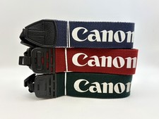 MINT Canon EOS 3x Film Camera Neck Straps Red Blue Green Vintage From JAPAN