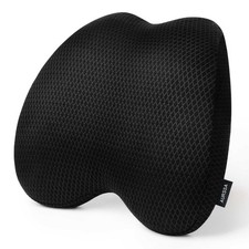 Lumbar Support Pillow Office Chair Car Back Pillow Ergonomic Lower Back Pain ...