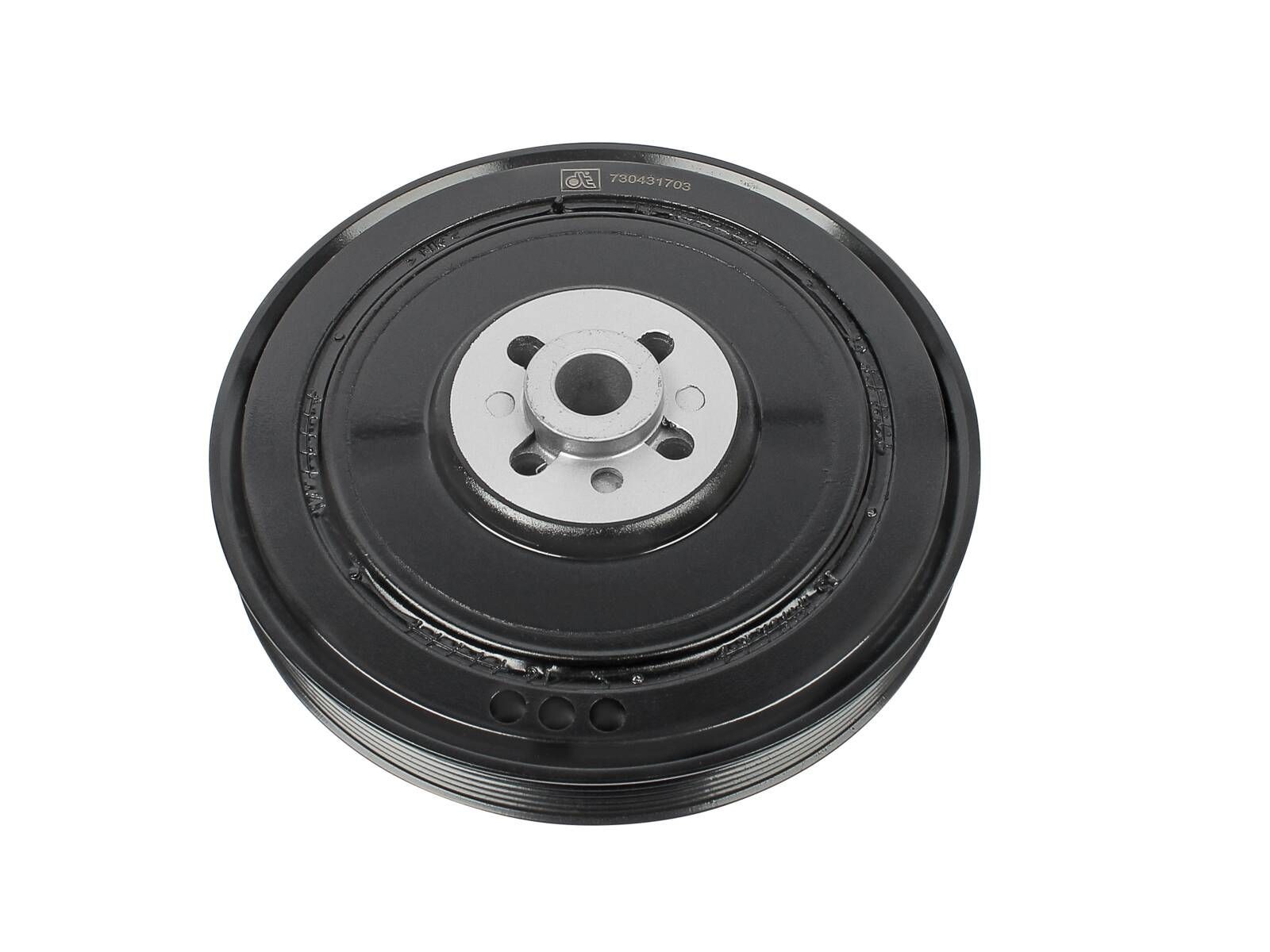 Poulie de vilebrequin DT Spare Parts 11.12092 à 6 gorges de 188,5 mm pour camion