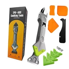 9 in 1caulk smoothingand Grouting Tool, silicone remover，Sealant Trimming and 