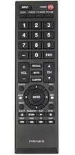 New CT-RC1US-16 Remote Control Replacement for Toshiba TV 28L110U Black