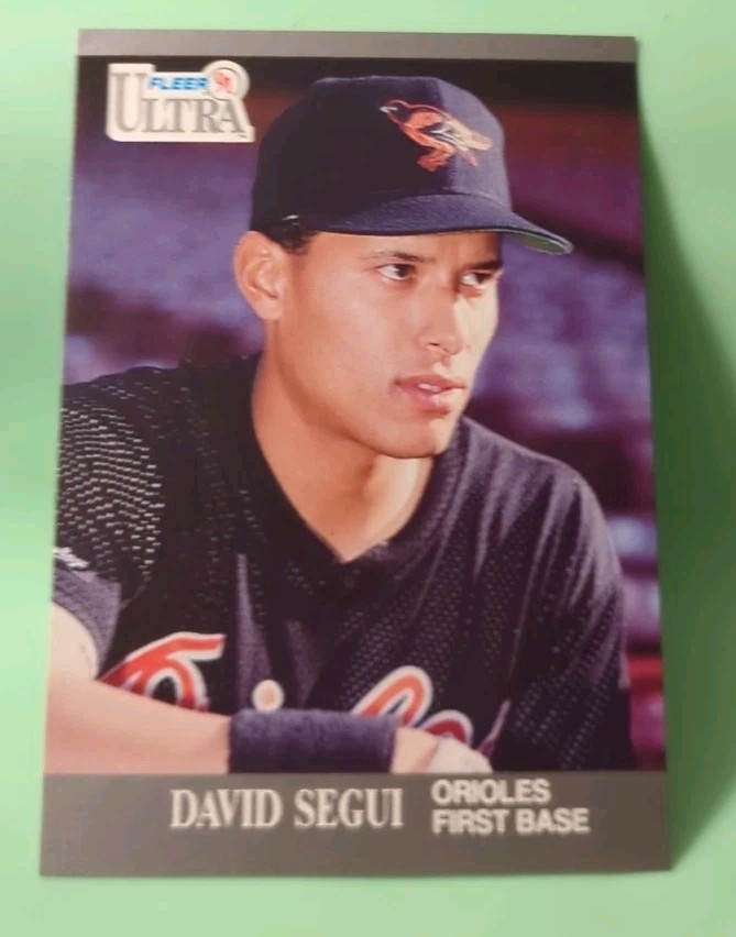 1991 Fleer Ultra - David Segui #25 - Baltimore Orioles 
