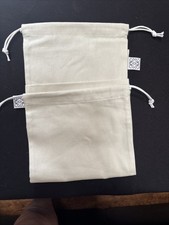 S/2 Loewe Dust Bags 14.5 X 8 Excellent