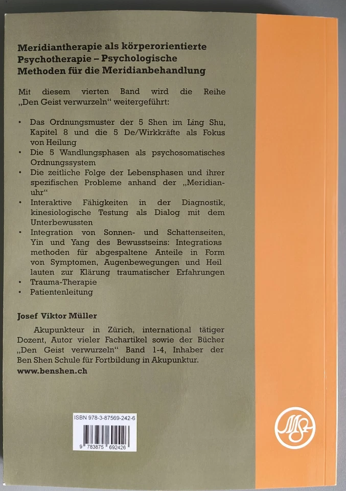 TCM, Josef Viktor Müller - Den Geist verwurzeln (Band 4) - Bild 2 von 3