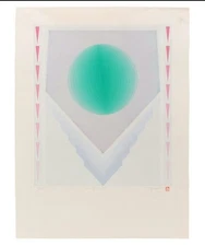 NOBUTERU SHIMOTAKAHARA Time And Space Serigraph