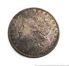 1880 Morgan Silver Dollar San Francisco Mint Luster American Coin US Currency