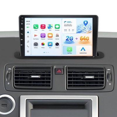 9'' Für Volvo S40 C30 C70 2006-2013 Android 15 Autoradio GPS BT Apple CarPlay FM