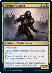 Diregraf Captain #148 – Commander: Innistrad: Midnight Hunt Uncommon