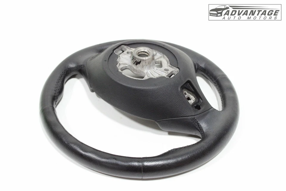 2014-2016 BMW 328I GT XDRIVE F34 STEERING RING 3 SPOKE BLACK LEATHER OEM - Image 4 of 4