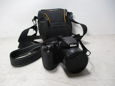 Nikon Coolpix L340 20.0MP Digital Bridge Camera 28x Optical Zoom Black Tested