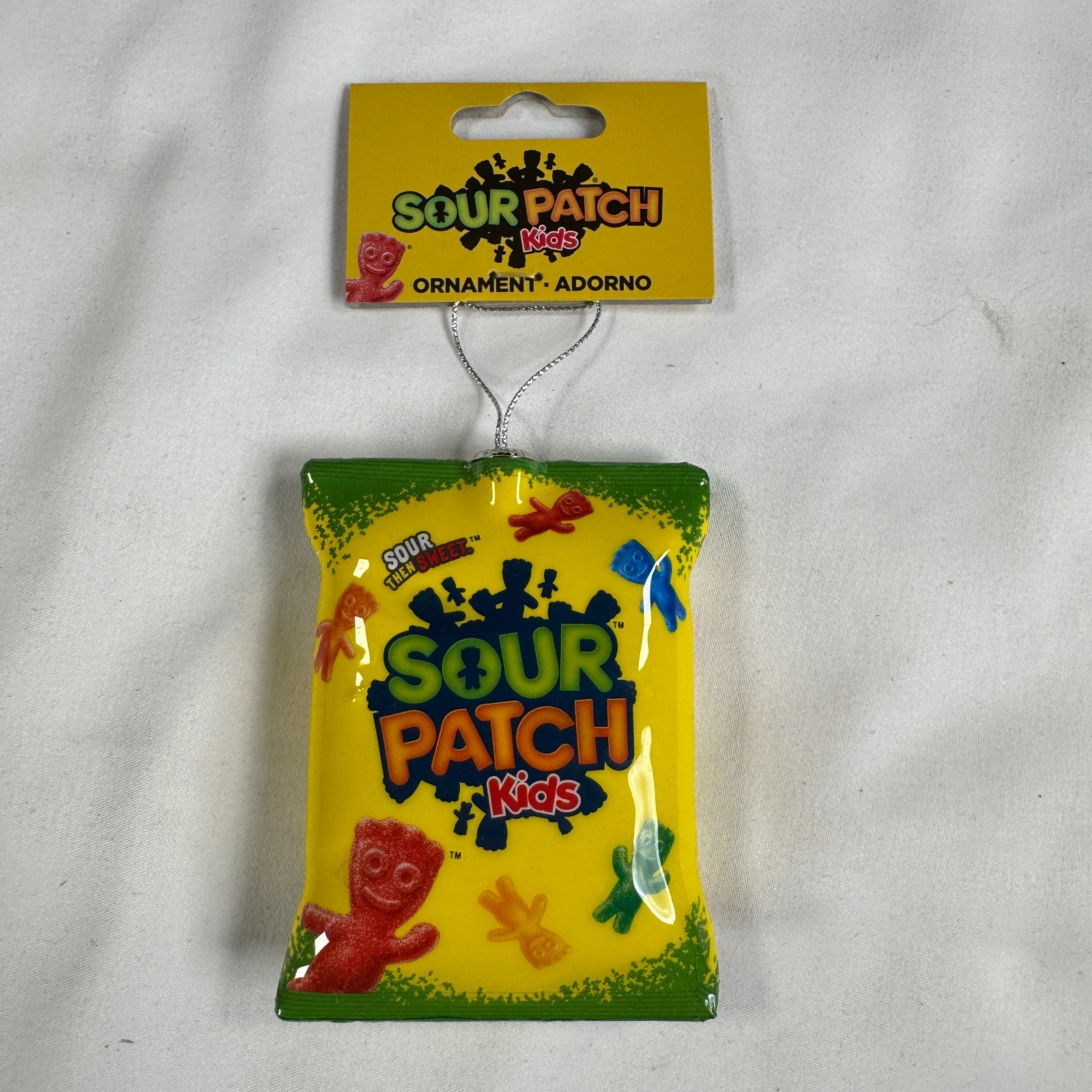 Sour Patch Kids Decoupage Candy Bag Christmas Ornament Ruz A27408 New Tag