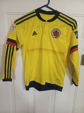 Adidas Performance Men's Federacion Colombiana De Futbol Yellow Jersey Youth Lg