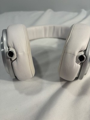Monster Beats Pro by Dr Dre Headphones White/Silver Tested Works