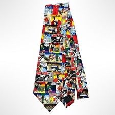 Vintage Looney Tunes Necktie Cartoon Characters Bugs Bunny Daffy Duck Tie
