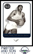 Sam Jones 2001 Fleer Greats of the Game #69 North Carolina Central Basketball