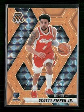 2024-25 Panini Mosaic Orange Fluorescent Mosaic Scotty Pippen Jr. #/25 #132