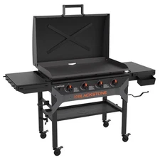 Blackstone 2310 36” Iron Forged Omnivore Griddle w/ Hood, Powder Coated Steel